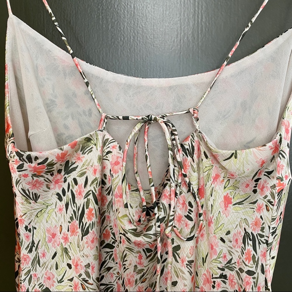 Floral Slip Mini Dress - Picture 9 of 10
